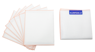 Slurpzak XXS 3L (25x30 cm) per 7 stuks - Voorkomt waterschade