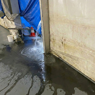 Wateroverlast ontstaat